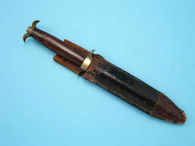 Interesting and Rare Early Rosewood-Gripped Dagger (c.1830-1850)