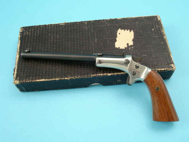 Rare Boxed Stevens Diamond Model No. 43 Single-Shot Tip-Up Pistol