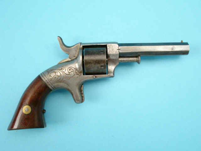 Rare Bacon Manufacturing Co. Pocket Revolver in. 25 Rimfire Caliber