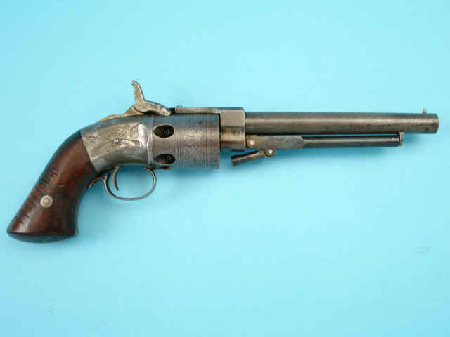 Rare Early Springfield Arms Co. Belt Model Revolver, with Loading Lever