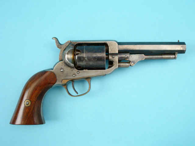 Rare Fine Whitney Pocket Model Percussion Revolver, Second Model, First Type