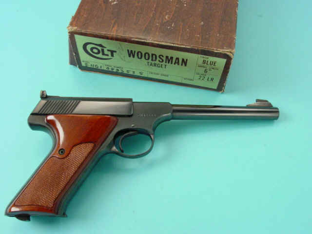 *Boxed Colt Woodsman Target Model Semi-Automatic Pistol