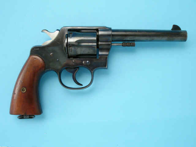 *Fine U.S. Martially Marked Model 1909 Colt New Service Double Action Revolver, with Rinaldo A. Carr Inspector Markings