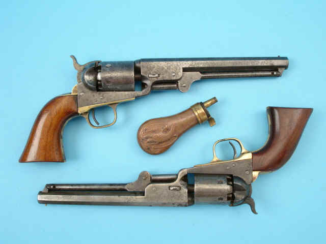 Pair of Colt Model 1851 Navy Percussion Revolvers