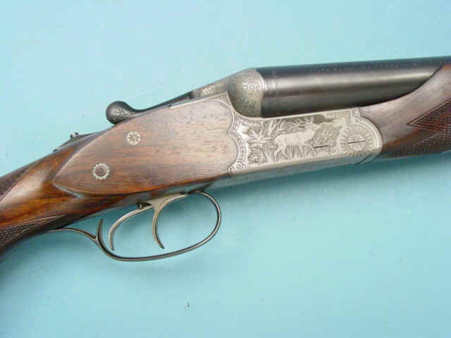 **Engraved Colt-Sauer Model 3000 Shotgun-Rifle Combination Drilling