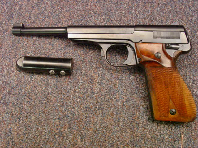 *Walther Semi-Auto Target Pistol, with Weight Block System