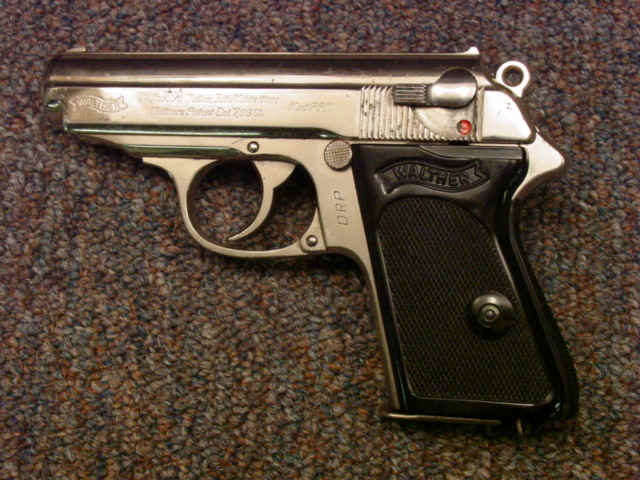 *Walther Model PPK Semi-Auto Pistol, with DRP Marking