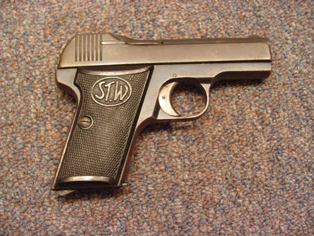 *Waffenfabrik Stenda-Werke Pocket Semi-Automatic Pistol