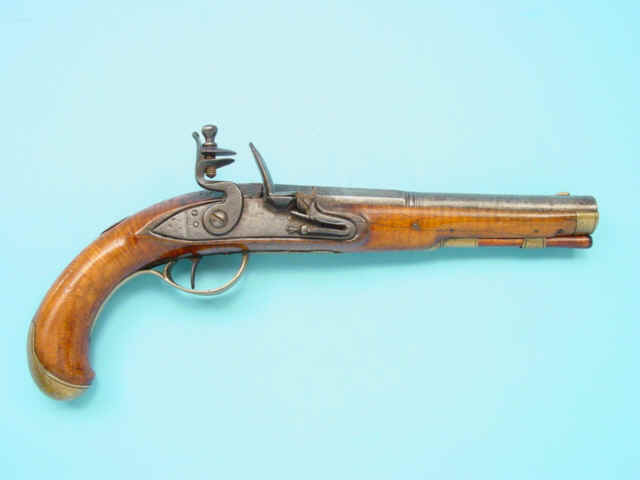 Fine Kentucky Flintlock Pistol by Andrew Verner