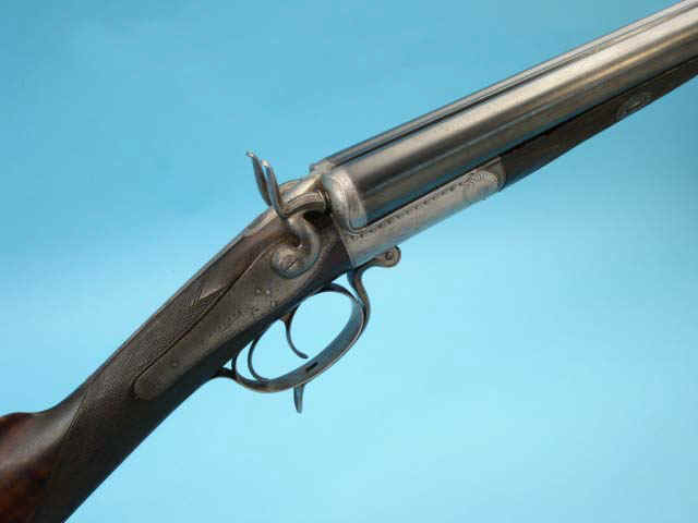 12 Gauge H. Holland Snap Underlever Hammer Double Barrel Shotgun.