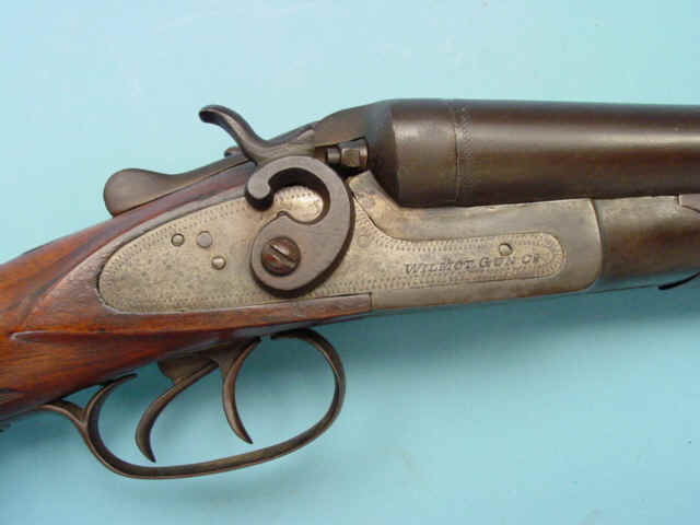 Wilmot Gun Co. Hammer Double Barrel Shotgun, Made in Belgium