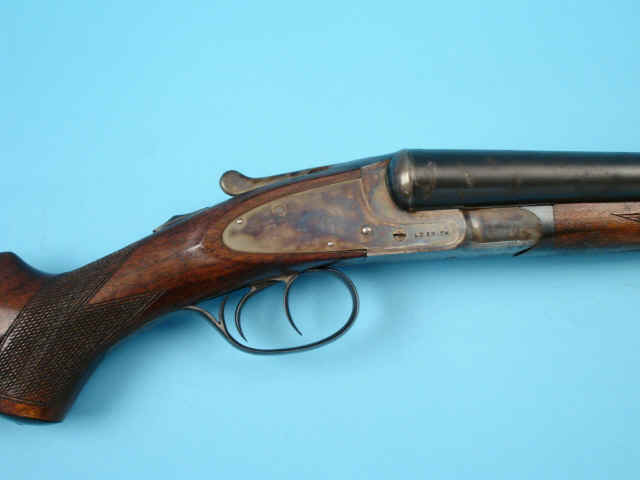 *12 Gauge L.C. Smith Field Grade Double Barrel Hammerless Shotgun by Hunter Arms Co.