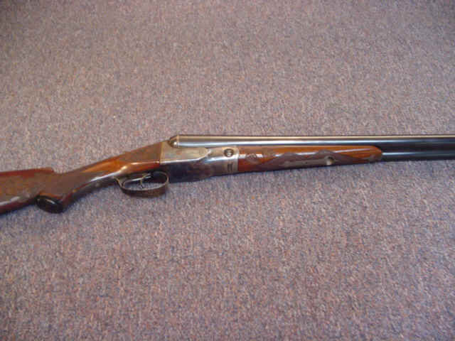 *Parker VH Grade Side by Side Double Barrel Shotgun, with Deluxe Carved Stocks