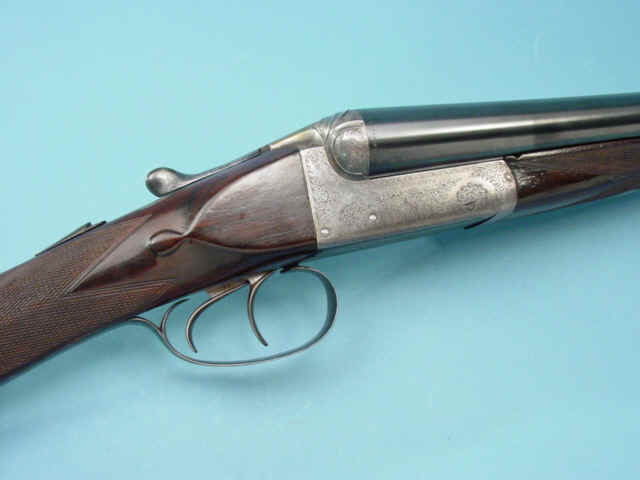 *A Fine Engraved K.D. Raddcliffe Side-by-Side Boxlock Double Barrel Shotgun