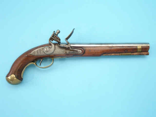Rare and Fine Robert McCormick U.S. Navy Flintlock Pistol, Marked McCORMICK, U.S. and UNITED STATES and with Ketland & Co. Lock