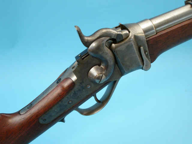 Rare U.S. Springfield Altered Sharps Model 1870, First Type, Breechloading Rifle