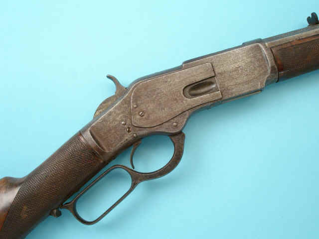 Winchester Model 1873 Lever Action Sporting Rifle, with Modern One of One Thousand Engraving