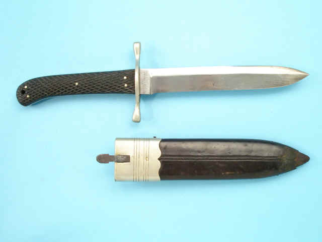 Scarce Agent-Marked English Sheffield Bowie Knife by Joseph Rodgers & Sons