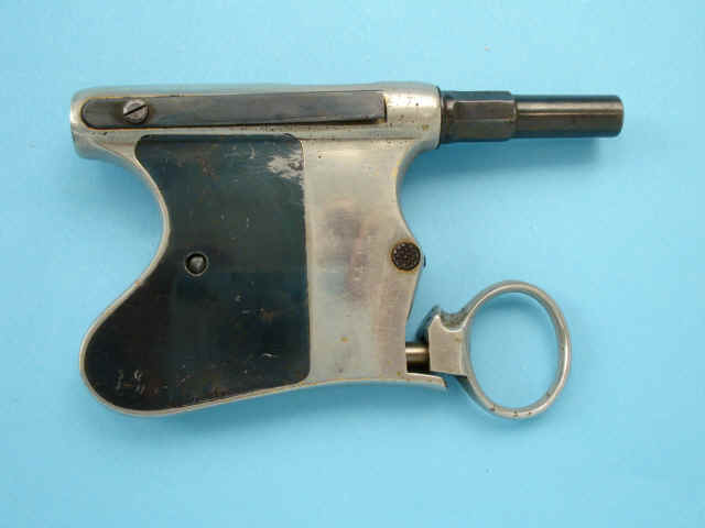 Patent Palm Pistol by Catello Tribuzio, Turin, Italy, c. 1890