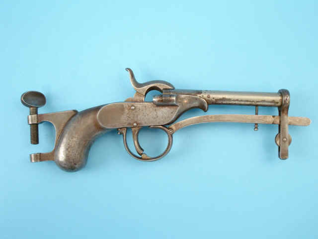 Scarce Belgian "Chicken Thief" Pin-Fire Trap Pistol, c. 1870