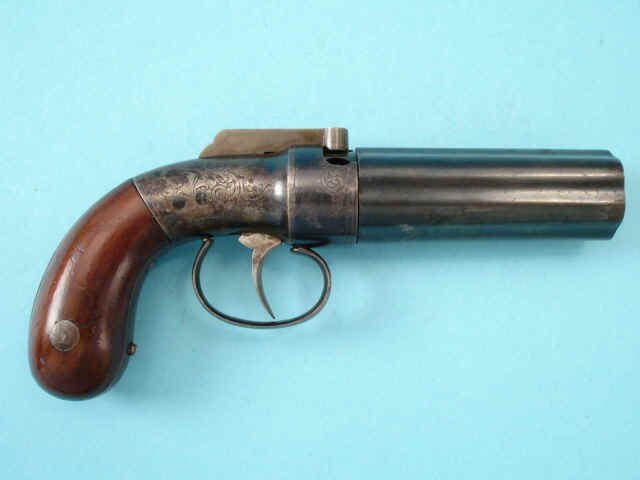 W.M. Marston Bar Hammer Pepperbox Revolver