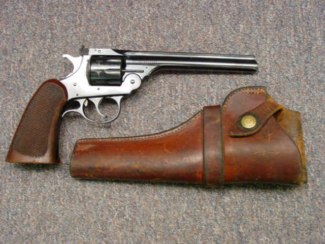 *Harrington & Richardson Arms Co. Model Sportsman Double Action Revolver with Holster