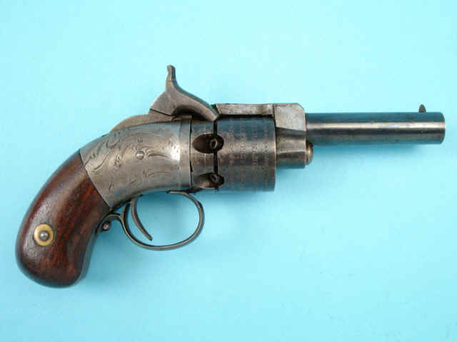 Rare Early Springfield Arms Co. James Warner's Patent Pocket Model Revolver