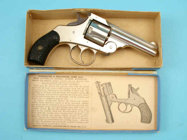 Rare Boxed Harrington & Richardson Double Action Topbreak Revolver