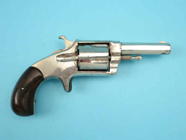 Rare Hopkins & Allen XL No. 3 Single Action Pocket Revolver with Rare Safety Lock Feature