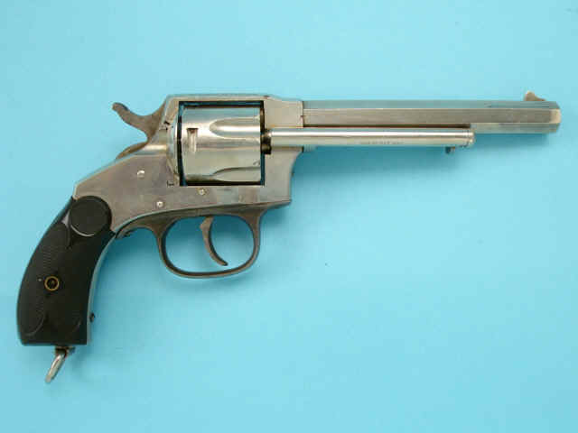 Hopkins & Allen XL No. 5 Double Action Belt Model Revolver with Ejector Rod System