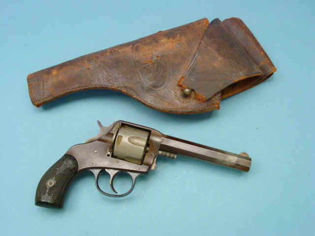 Harrington & Richardson Double Action Revolver Together with U.S Military Holster