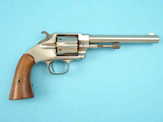 Hopkins & Allen Single Action Navy Model Revolver with Swingout Ejector Rod System