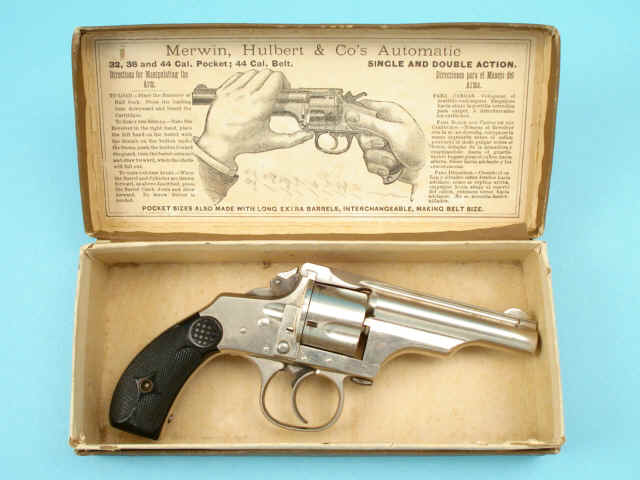 Boxed Merwin Hulbert & Co. Double Action Pocket Revolver