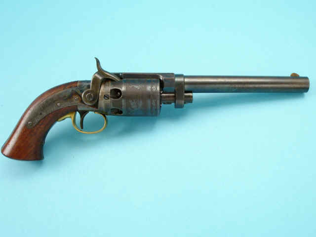 Exceptional and Rare Massachusetts Arms Co. Wesson & Leavitt Dragoon Model Revolver, With Low Serial Number