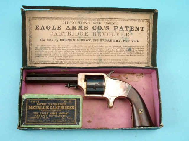 Rare Boxed Eagle Arms Company Pocket Revolver