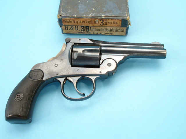 *Fine Boxed Harrington & Richardson Double Action Police Hammer Topbreak Revolver