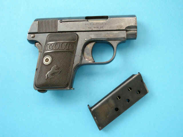 *Colt Model 1908 Semi-Automatic Pocket Pistol with Extra Magazine