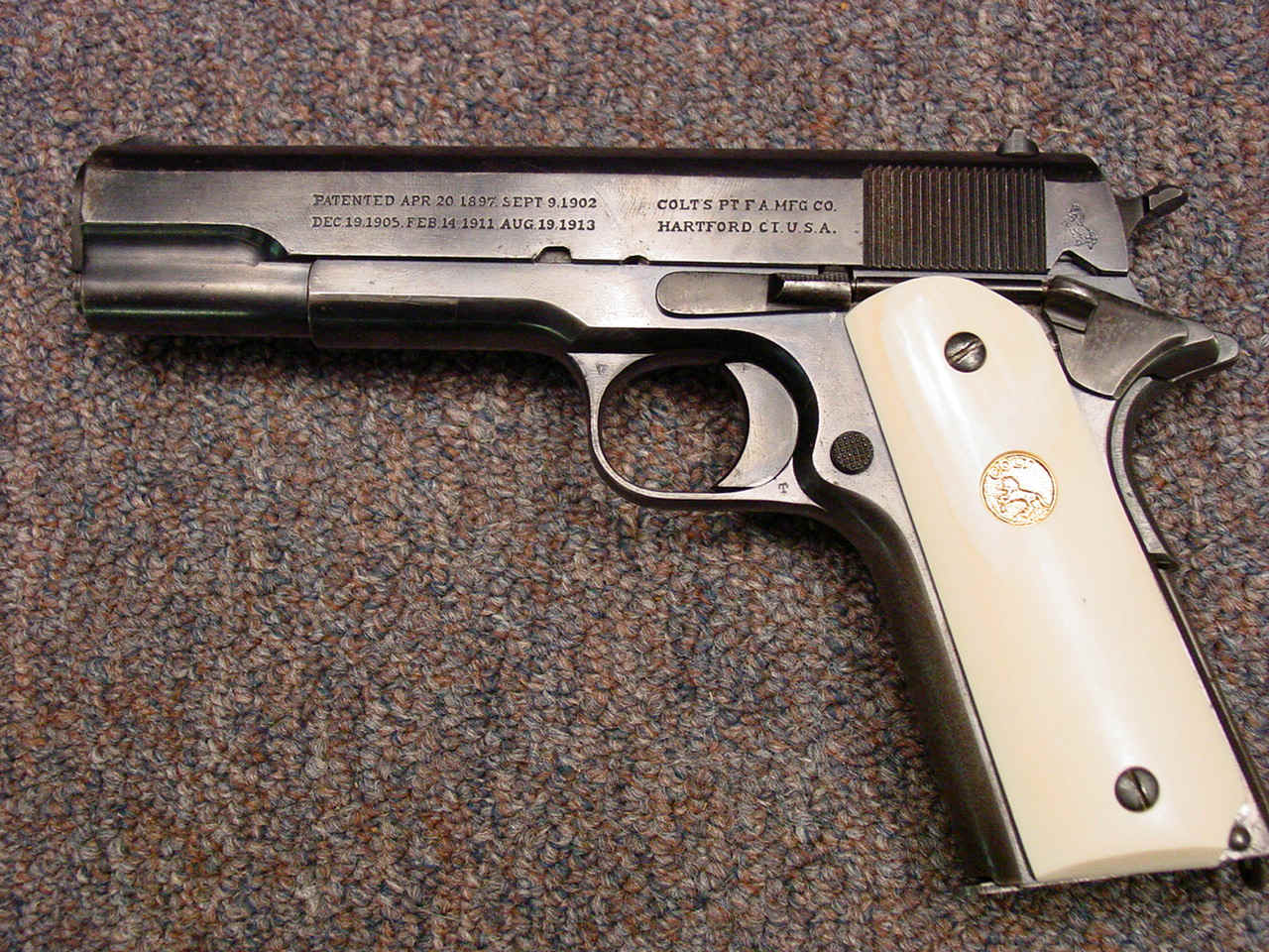 *Documented Colt Government Model 1911 Semi-Automatic Pistol
