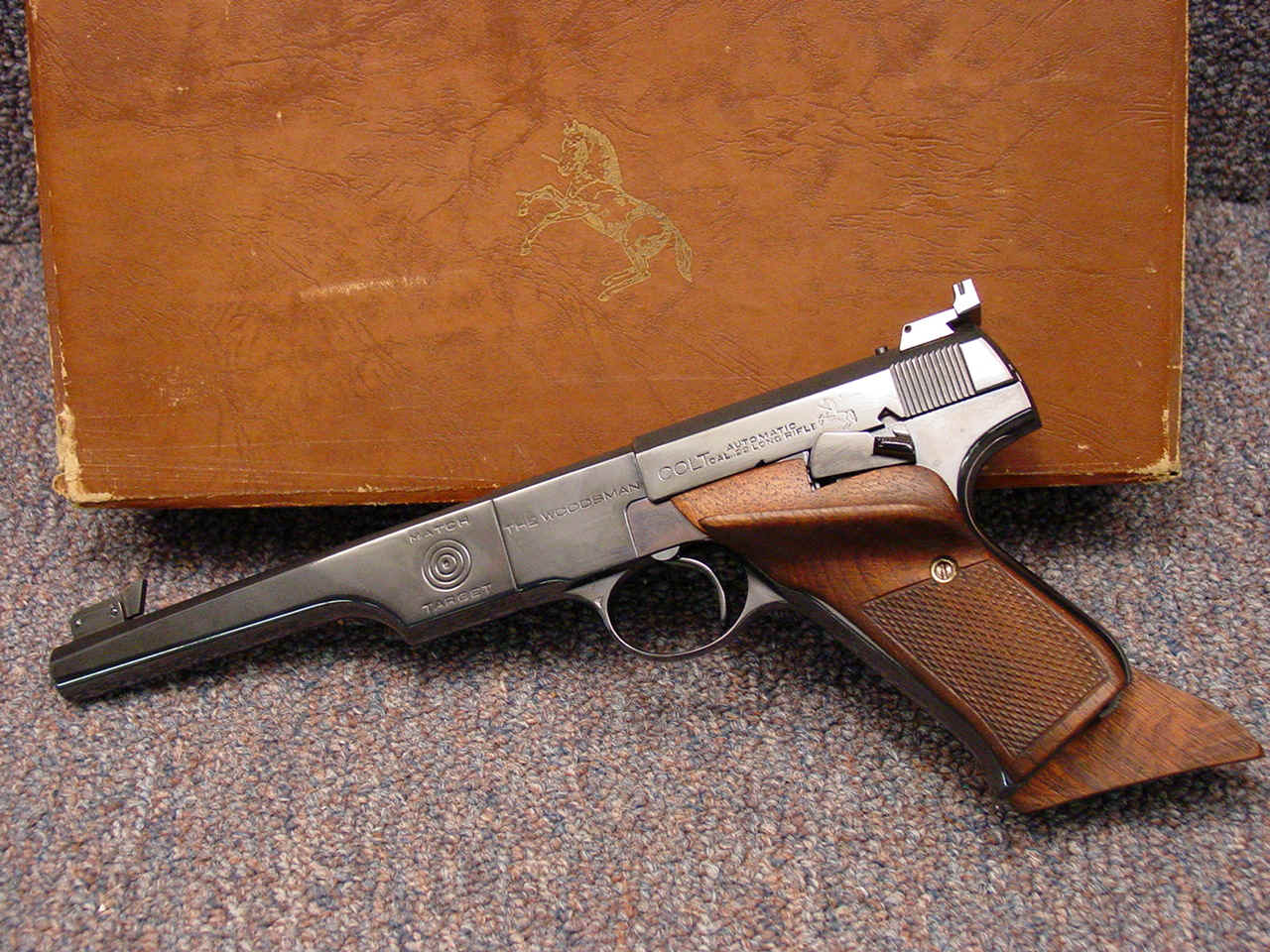 *Boxed Colt Match Target Woodsman Semi-Auto Pistol