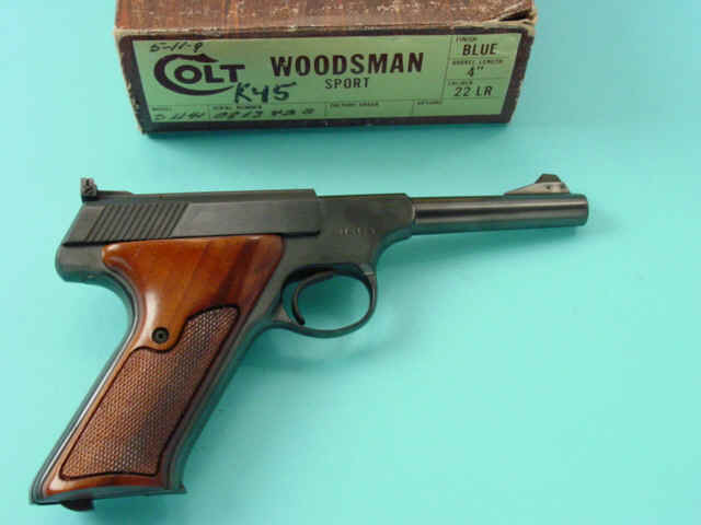 *Boxed Colt Woodsman Sport Model Semi-Automatic Pistol