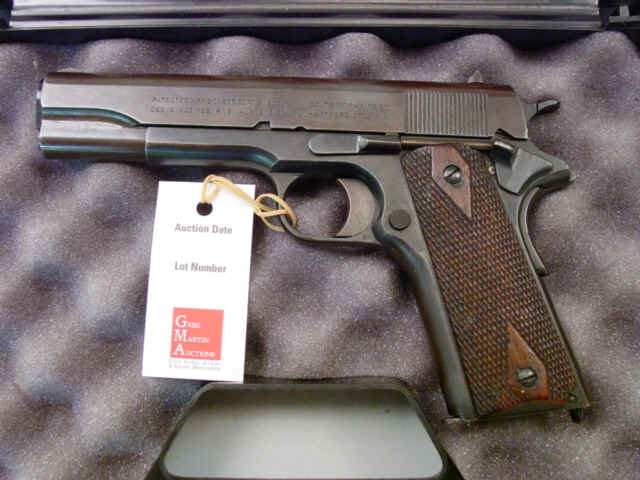 *Colt M1911 Semi-Automatic Pistol c1919