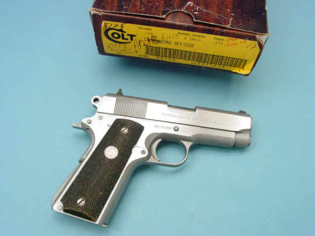 **Boxed Colt Mk IV/Series 80 Commanding Officer's Model Semi-Automatic Pistol