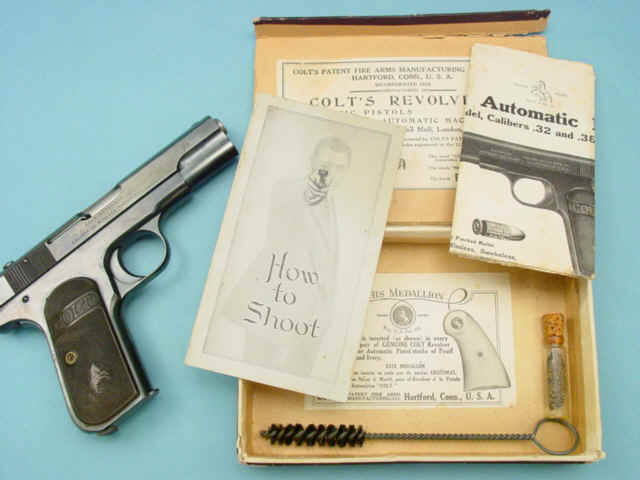 *Boxed Colt Model 1903 Semi-Automatic Pocket Pistol