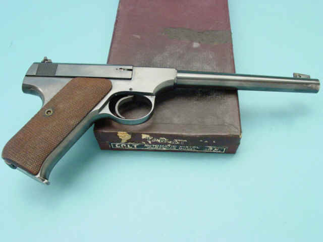 *Boxed Colt Woodsman Semi-Automatic Pistol