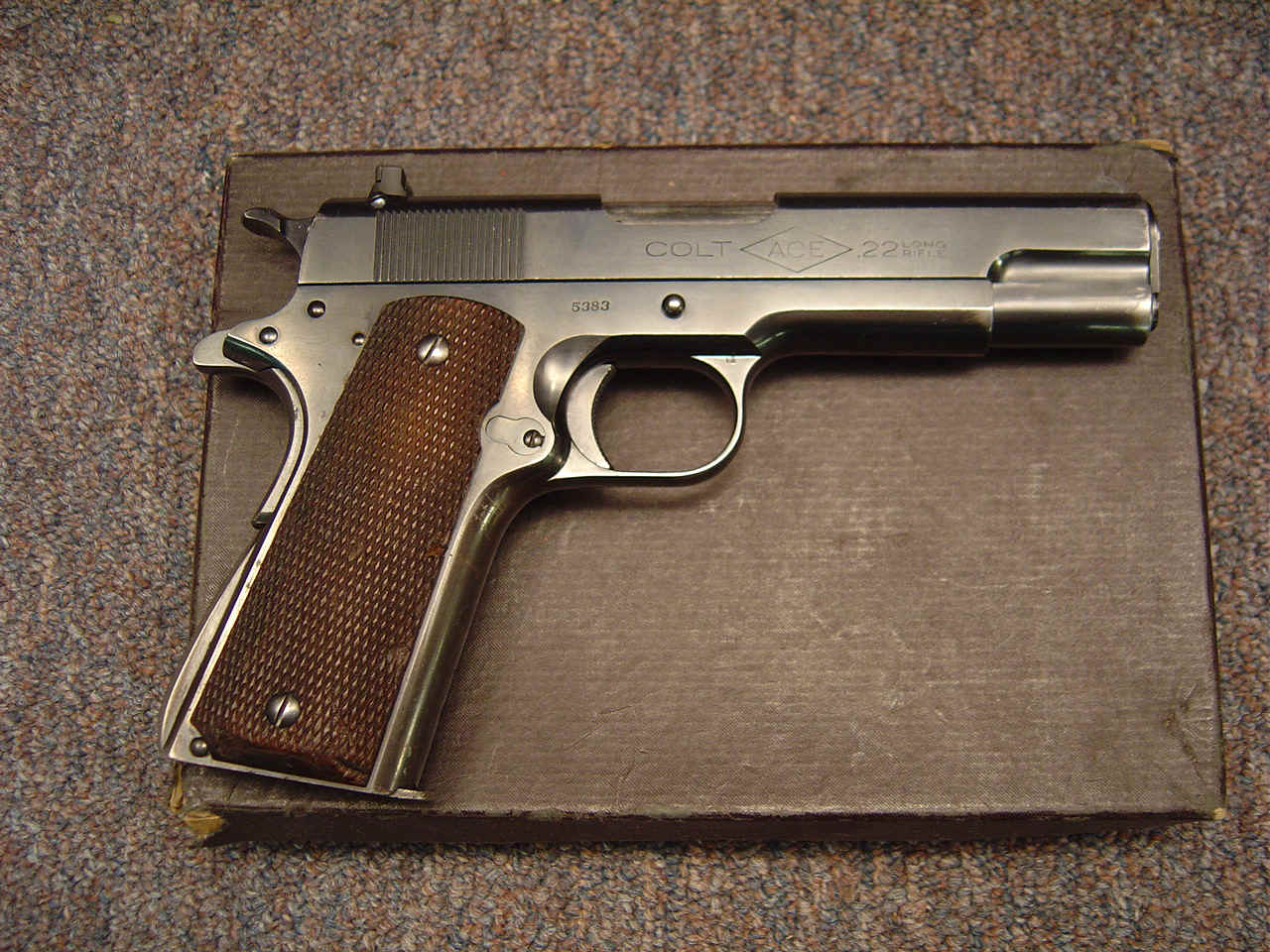 *Early Colt Ace Semi-Auto Pistol, in Factory Box