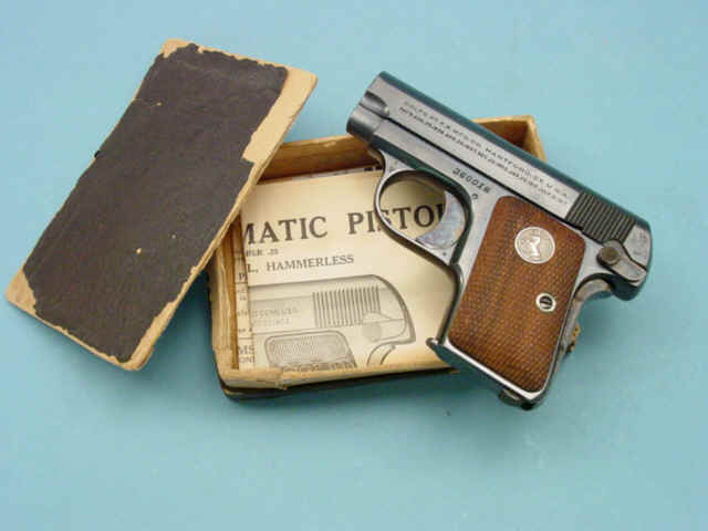 *Boxed Colt Model 1908 Hammerless Semi-Automatic Pistol