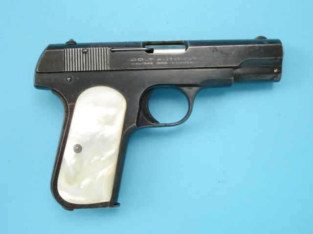 *Colt Model 1908 Hammerless Semi-Automatic Pistol
