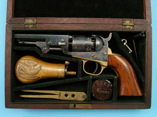 Fine Cased Colt Model 1849 Pocket Revolver, with Accessories