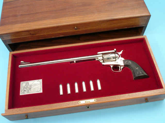 **Cased Colt "Ned Buntline" Commemorative Single Action Revolver