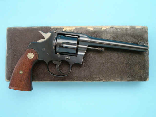 *Excellent Boxed Colt Shooting Master Double Action Revolver